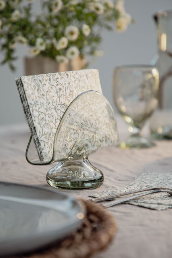 Villa Lua Home Handblown Napkin Holder