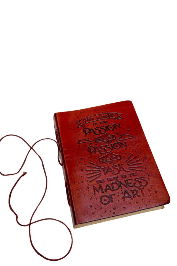 Soothi Henry James Quote Leather Journal