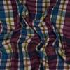 Vismaya Highland Check Scarf - Cream Wine - Thumbnail 5