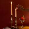 Mela Artisans Holiday Accents Brass 9'' Candlesticks Set - Thumbnail 3