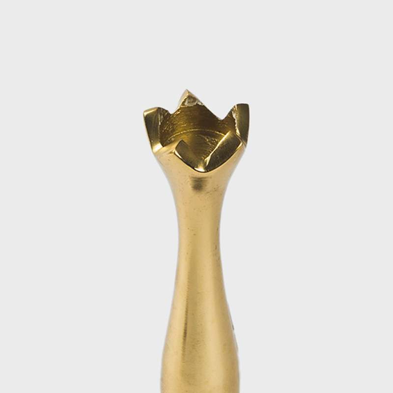 Mela Artisans Holiday Accents Brass 9'' Candlesticks Set