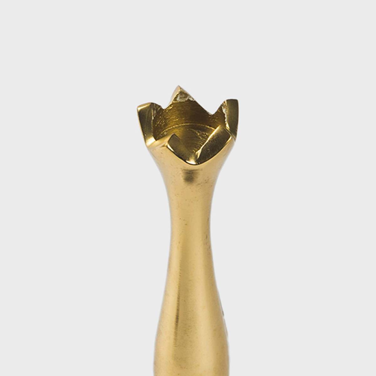 Mela Artisans Holiday Accents Brass 9'' Candlesticks Set - Image 5 of 6