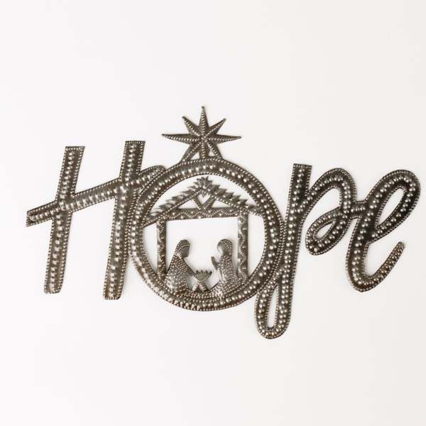 Vi Bella Hope Metal Wall Art