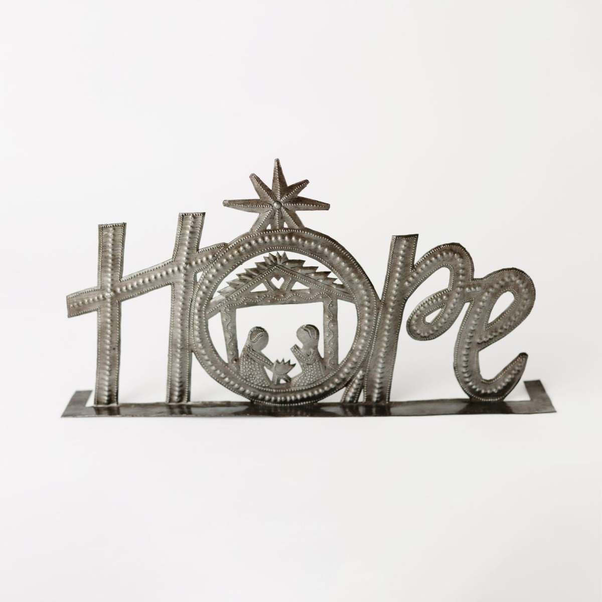Vi Bella Hope Standing Metal Art - Image 2 of 4