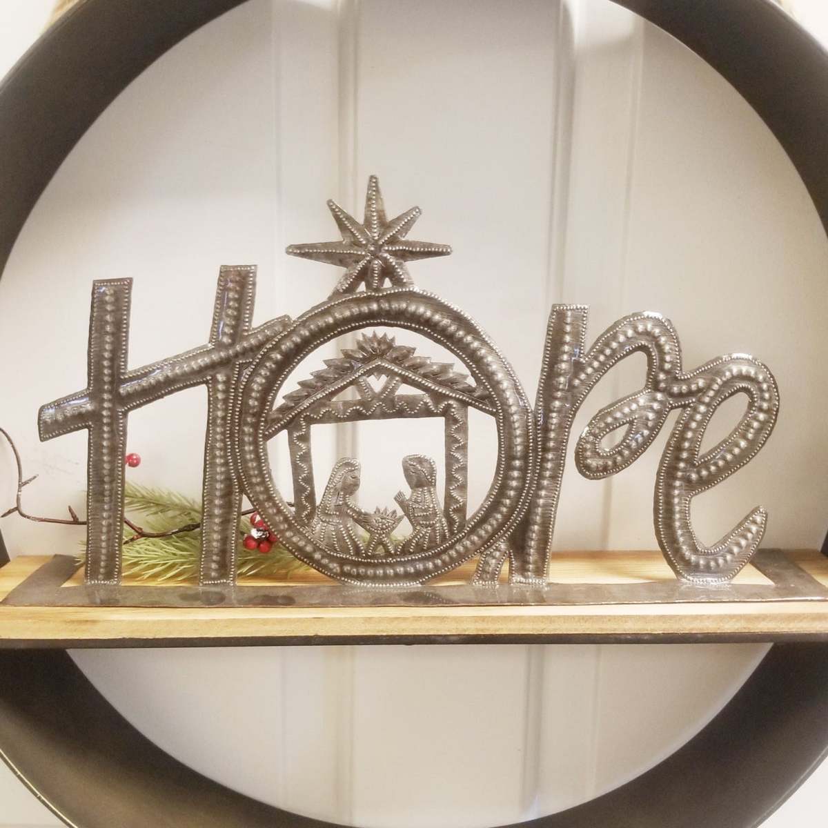 Vi Bella Hope Standing Metal Art - Image 3 of 4