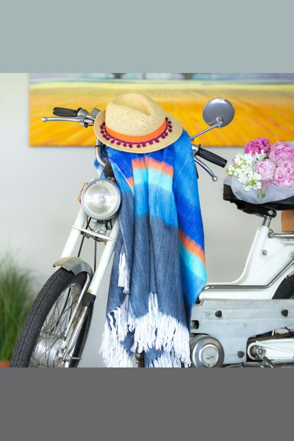 Purple Nest Design Kallpa Collection Throw Blanket