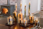 Thumbprint Artifacts Klimt Painted Candles - Thumbnail 12