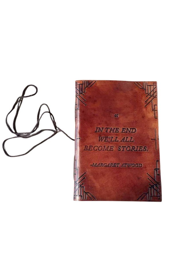 Soothi Margaret Atwood Leather Journal