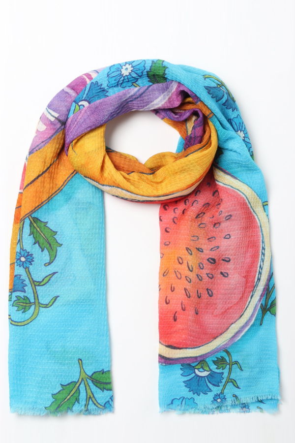Vismaya Mission Fig Wrap - Blue