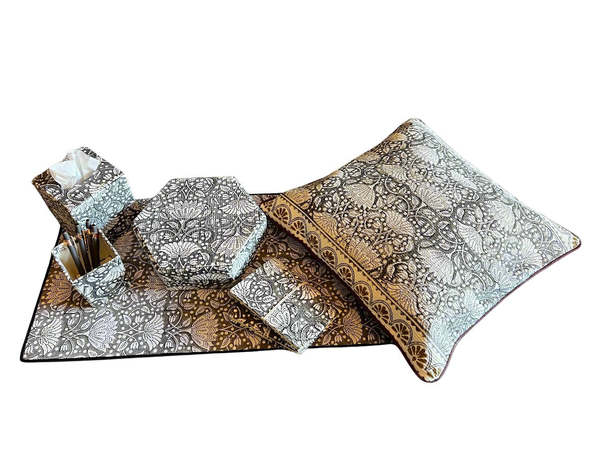 Soothi Onyx Bloom Office-in-a-Box Decor Set