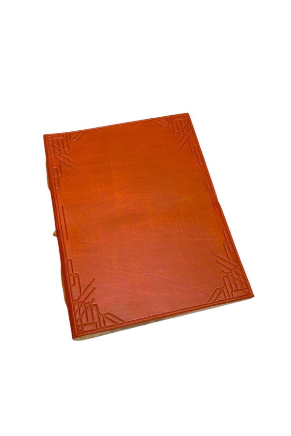 Soothi Plain Cover Leather Journal With Lined Pages