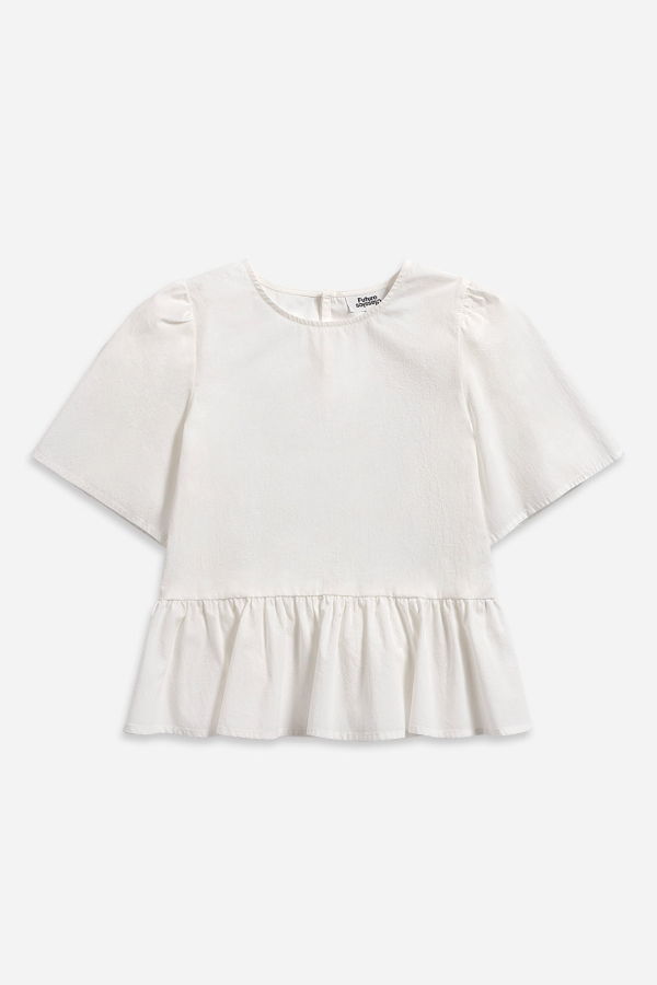 Future Classics Puff Sleeves Gathered Blouse
