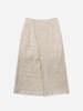 Future Classics Striped Overlap Skirt - Seedpearl/Desert Sand Stripe - Thumbnail 1