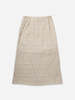 Future Classics Striped Overlap Skirt - Seedpearl/Desert Sand Stripe - Thumbnail 5