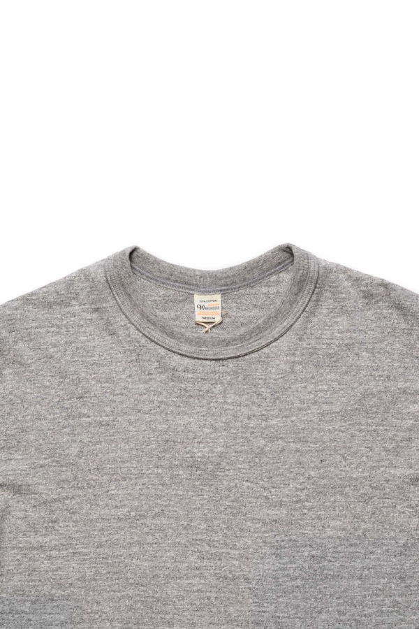 Warehouse & Co. 4601 Pocket T Shirt - Heather Grey