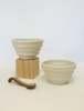 Mikkarbo S/2 White Cloud Cup / Bowl Set - Thumbnail 3