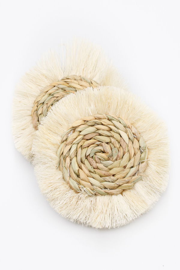 Vi Bella S/4 Fringe Coasters