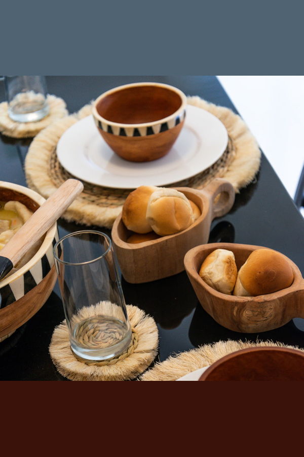 Vi Bella S/4 Fringe Placemats