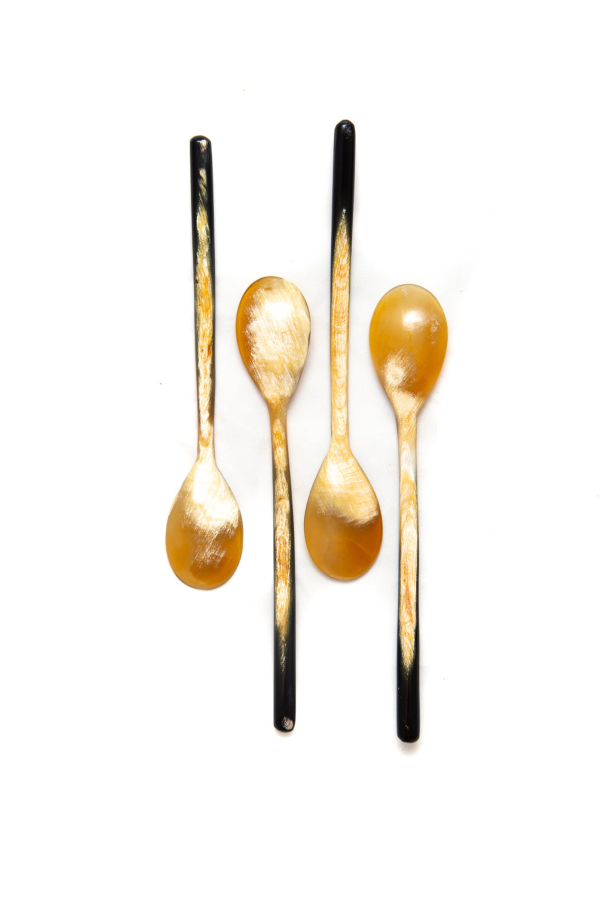 Vi Bella Horn Spoons Set of 4
