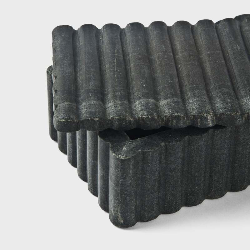 Mela Artisans Sculpted Marble Box