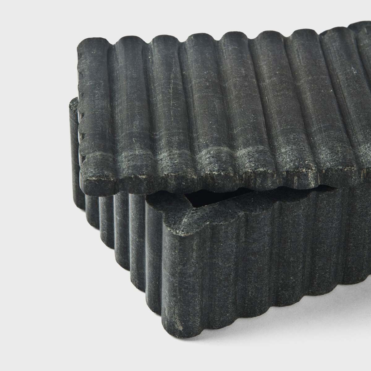 Mela Artisans Sculpted Marble Box - Image 4 of 5