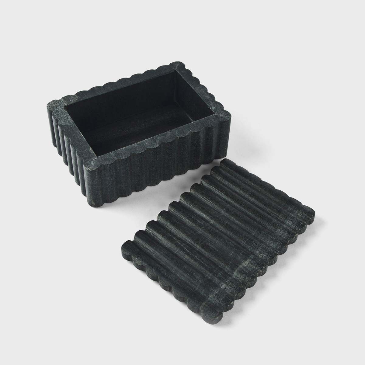 Mela Artisans Sculpted Marble Box - Image 5 of 5