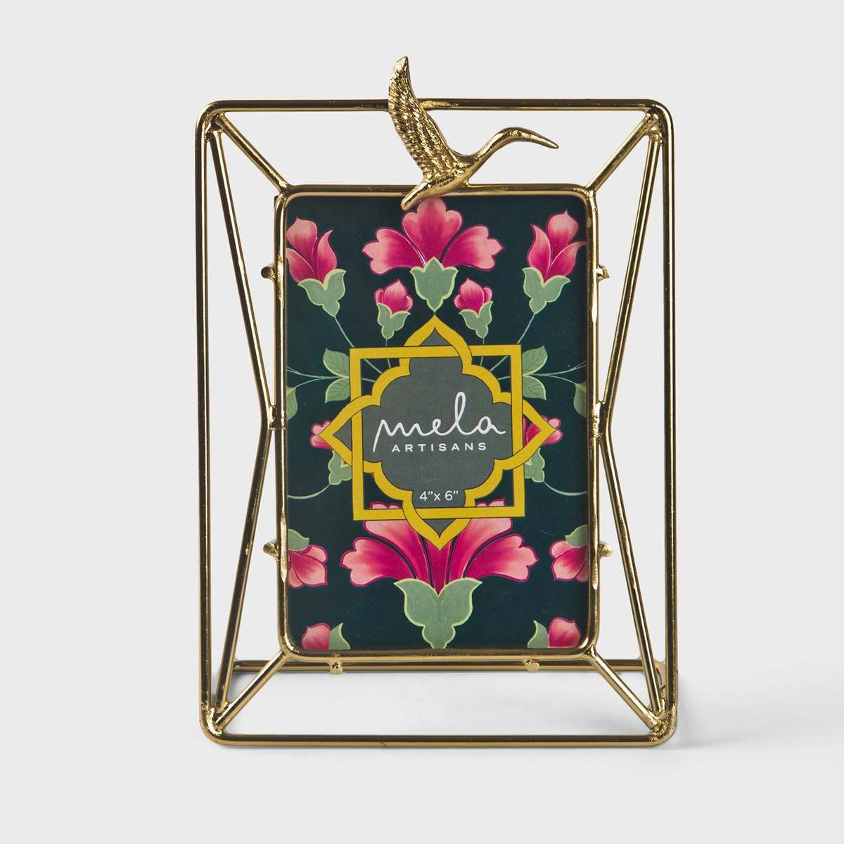 Mela Artisans Serenity Crane Frame 4x6 Photo Frame - Image 1 of 5