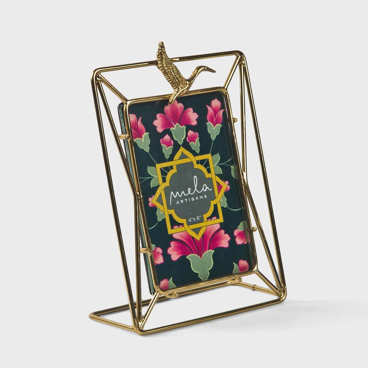 Mela Artisans Serenity Crane Frame 4x6 Photo Frame - Image 3 of 5