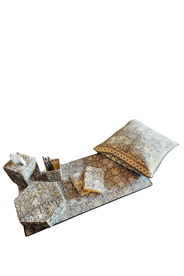 Soothi Silver Willow Office-In-A-Box Decor Set - Silver