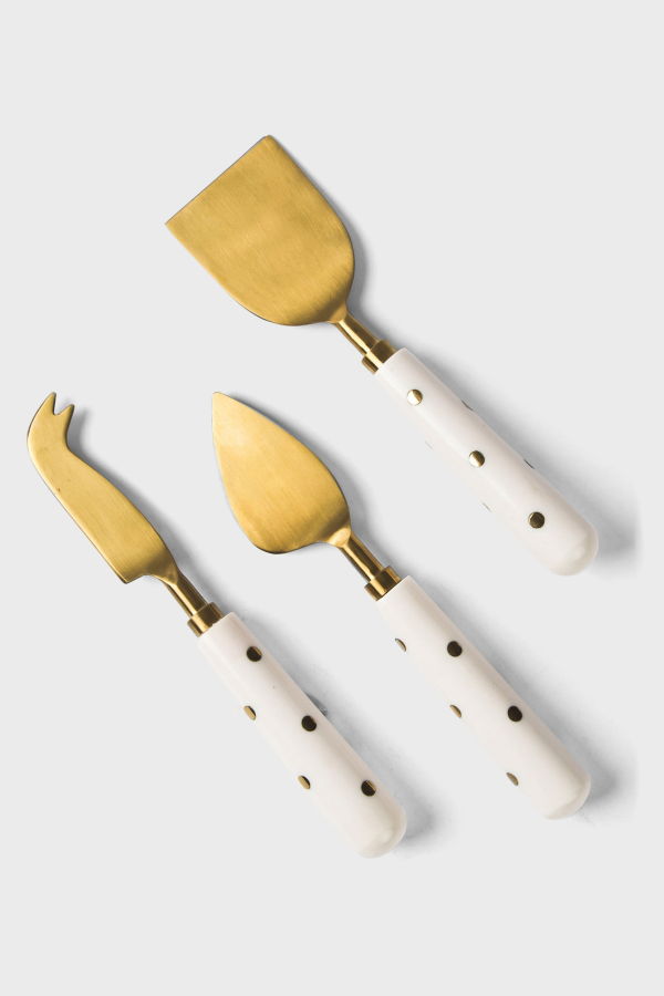 Mela Artisans Sitara Cheese Server Set