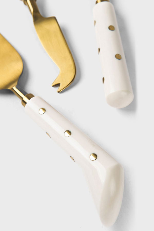 Mela Artisans Sitara Cheese Server Set