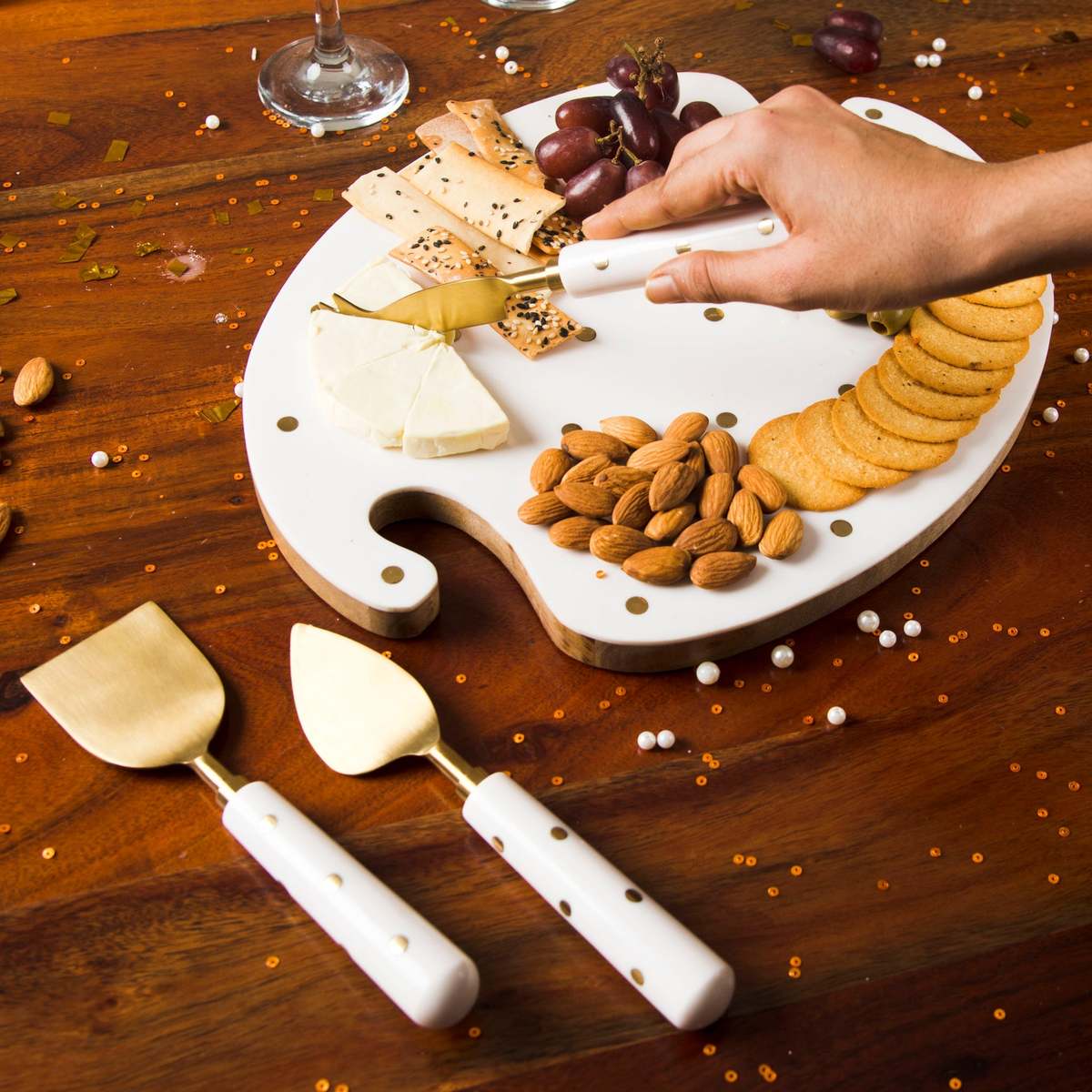 Mela Artisans Sitara Serving Board - Image 4 of 5