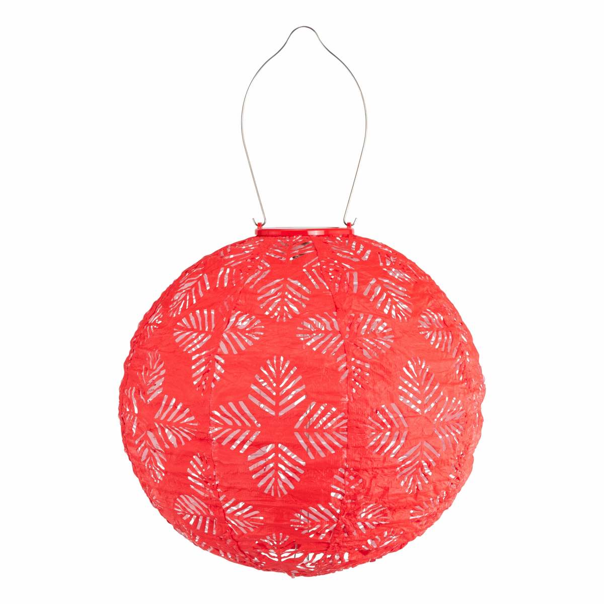 Allsop Home & Garden Soji Stella Brights Geo Palm 12" Solar Lantern - Image 1 of 22