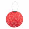 Allsop Home & Garden Soji Stella Brights Geo Palm 12" Solar Lantern - Thumbnail 3