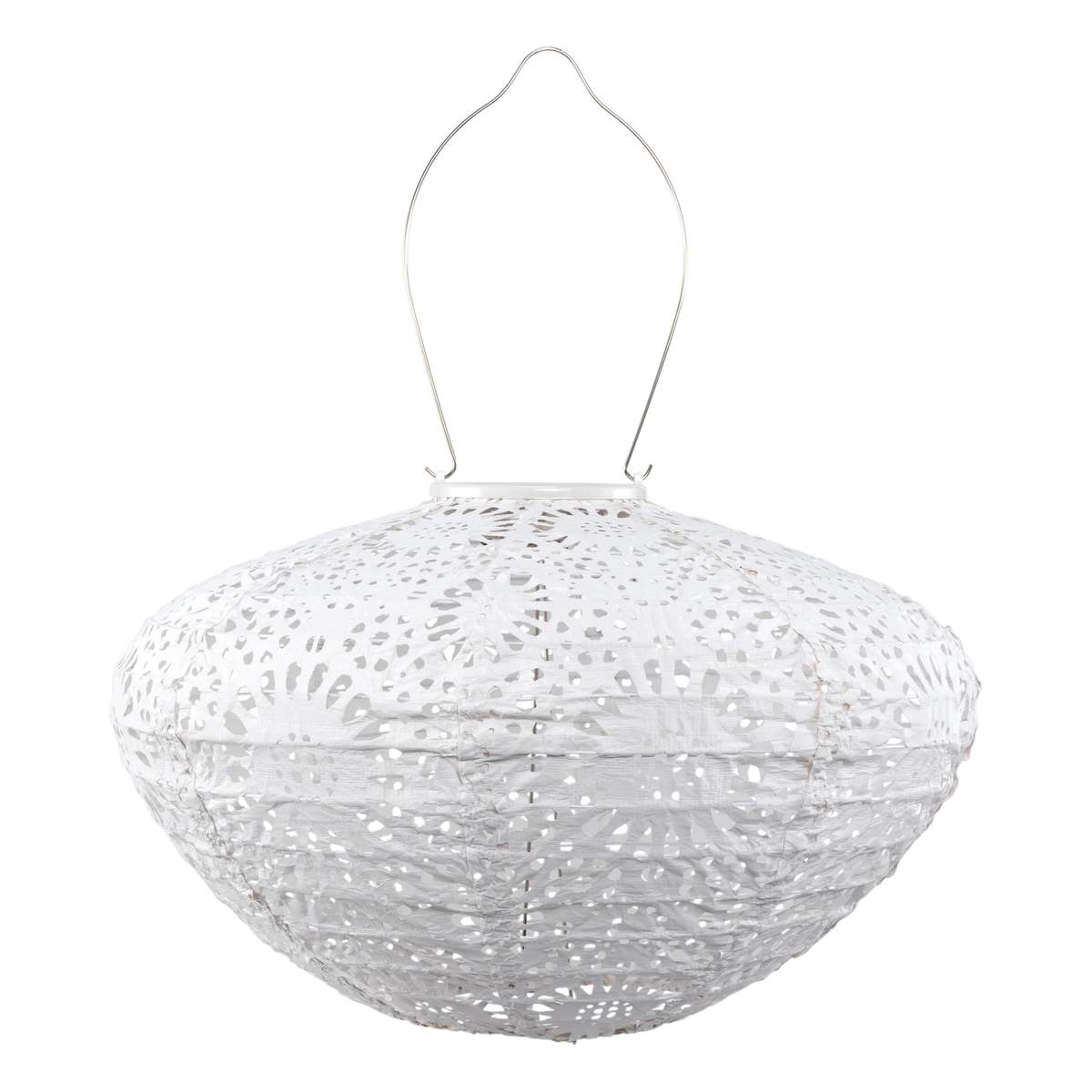 Allsop Home & Garden Soji Stella Crown Chantilly Lace Solar Lantern - Image 1 of 8