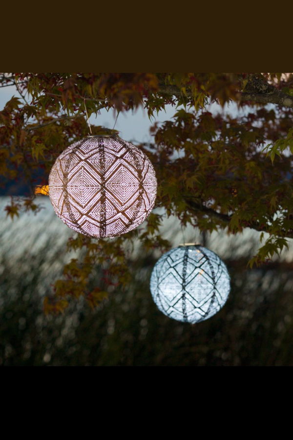 Allsop Home & Garden 12" Soji Stella Market Lantern