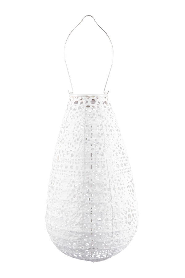 Allsop Home & Garden Soji Stella Teardrop Blossom 14" Solar Lantern