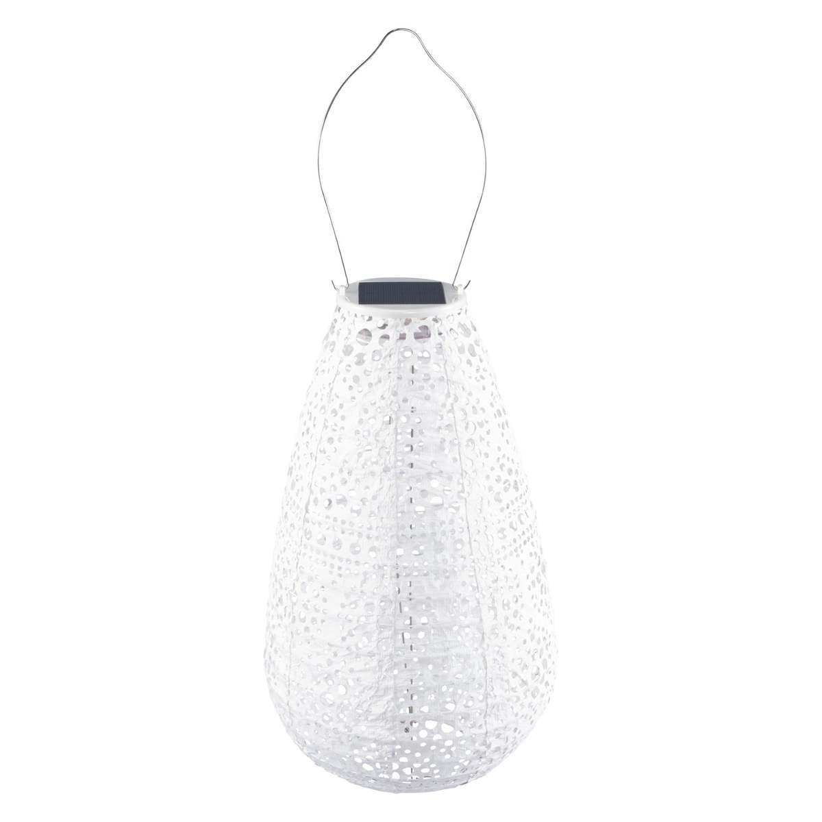 Allsop Home & Garden Soji Stella Teardrop Blossom 14" Solar Lantern - Image 8 of 9