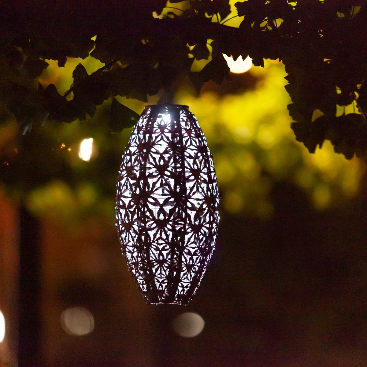 Allsop Home & Garden Soji Stella Wildflower Pod Lantern - Image 2 of 12