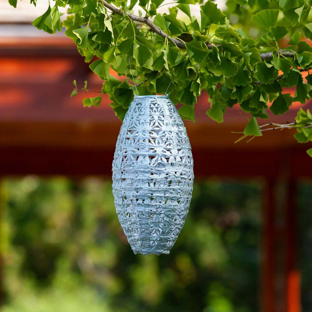 Allsop Home & Garden Soji Stella Wildflower Pod Lantern - Image 7 of 12