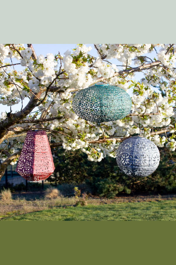 Allsop Home & Garden Soji Stella Multi-Shape Solar Lantern 5-Pack