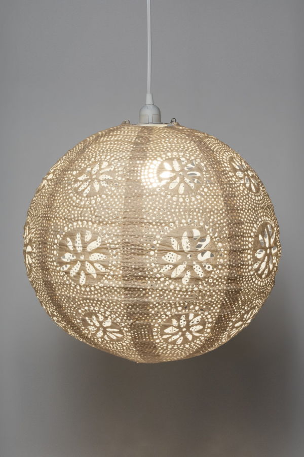 Allsop Home & Garden Soji Stella Nova Indoor / Outdoor Pendant Lamp - Pearl