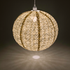 Allsop Home & Garden Soji Stella Nova Chevron Pearl Pendant Lamp - Pearl - Thumbnail 3