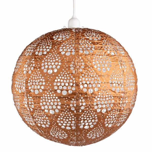 Allsop Home & Garden Soji Stella Nova Dewdrop Pendant Lamp - Copper