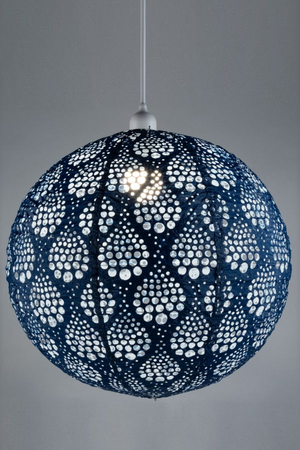 Allsop Home & Garden Soji Stella Nova Dewdrop Pendant Lamp - Marine