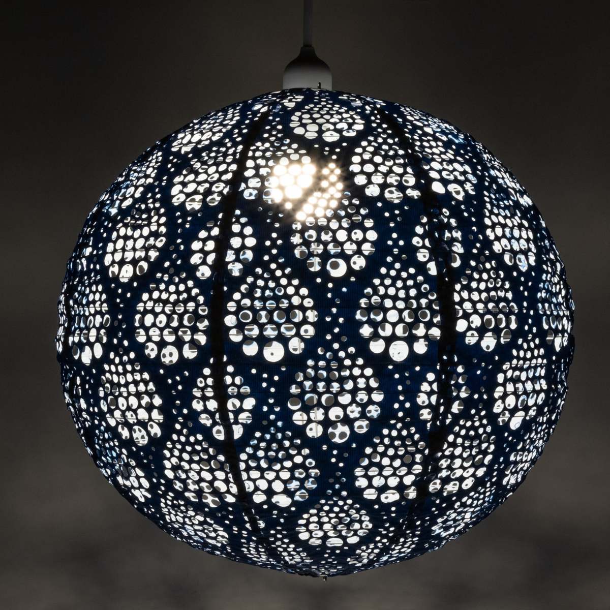Allsop Home & Garden Soji Stella Nova Dewdrop Pendant Lamp - Marine - Image 4 of 6