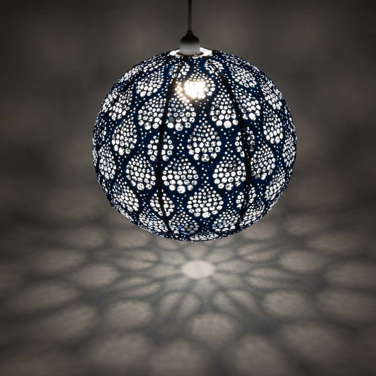 Allsop Home & Garden Soji Stella Nova Dewdrop Pendant Lamp - Marine - Image 5 of 6