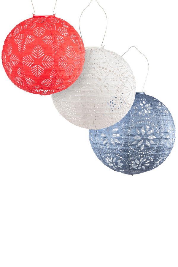 Allsop Home & Garden Soji Stella Solar Lanterns 3-Pack