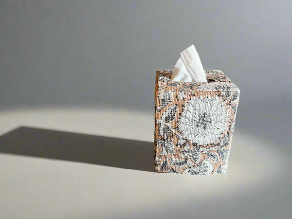 Soothi Terracotta Petal Office-In-A-Box Decor Set - Terracotta/Grey