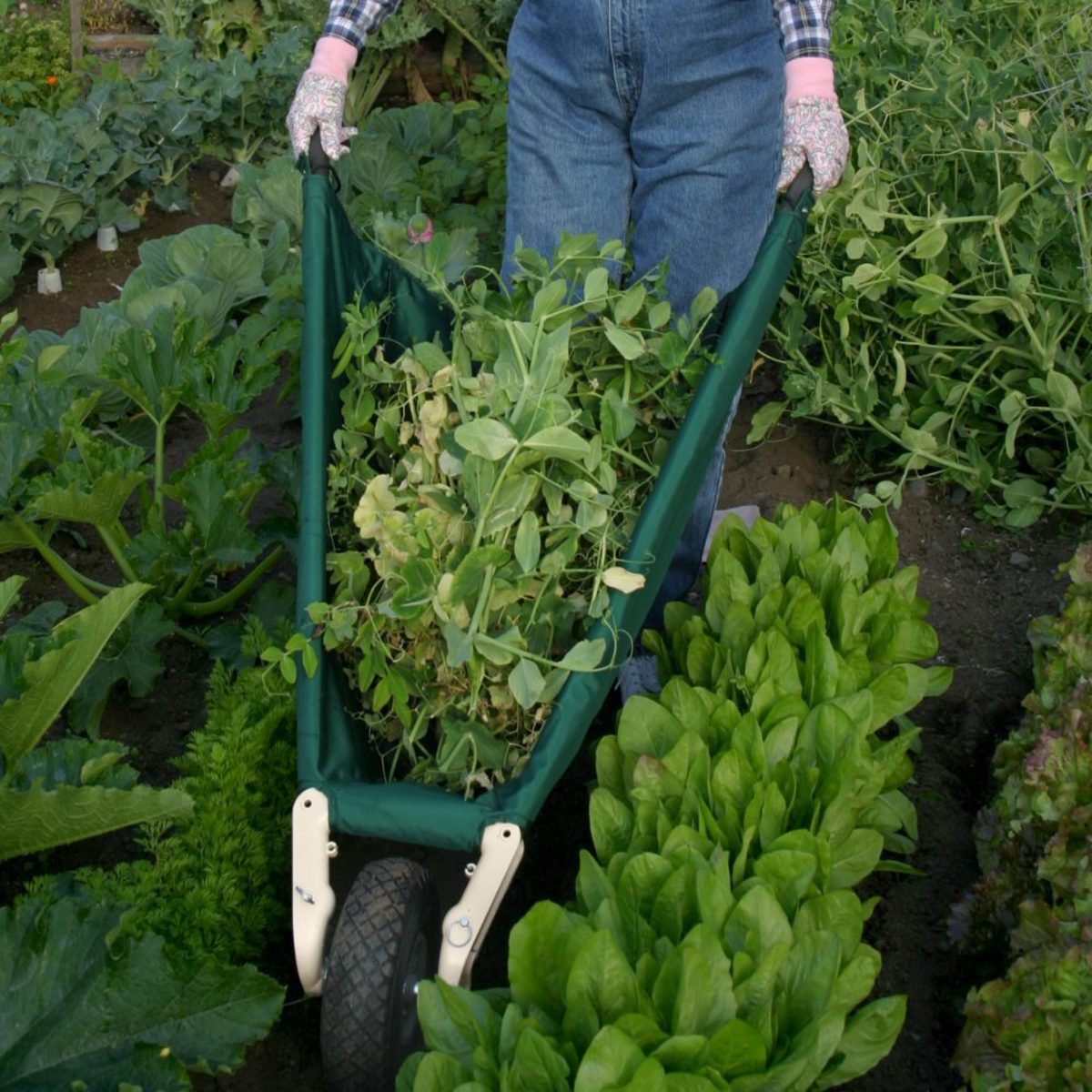 Allsop Home & Garden WheelEasy LE Foldable Garden Cart - Image 2 of 9
